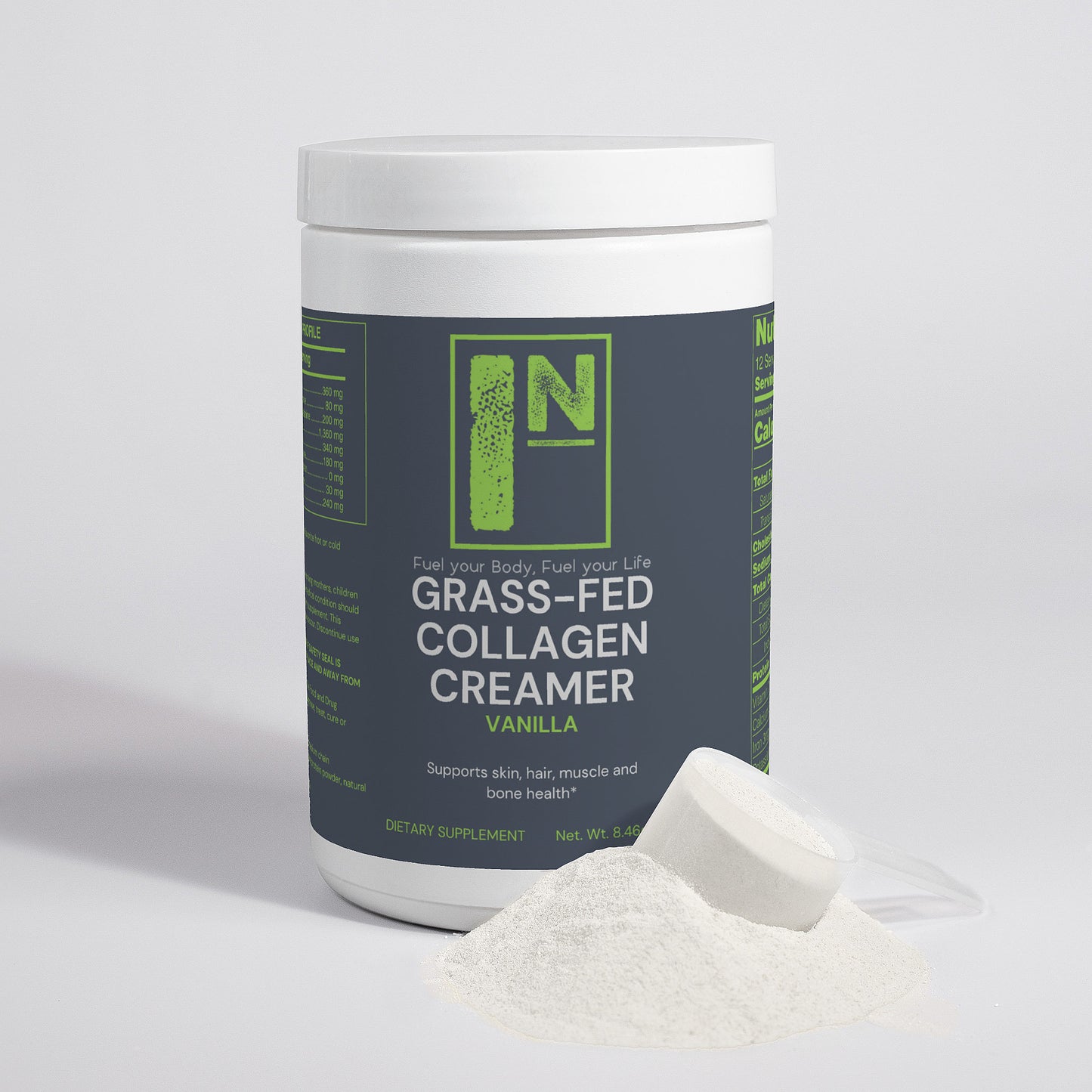 Grass-Fed Collagen Creamer (Vanilla)