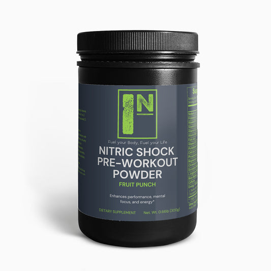 Nitric Shock Pre-Workout Powder (Fruit Punch)